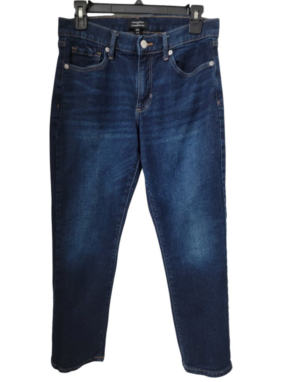 Banana Republic Size 28 Petite Girlfriend Mid Rise Denim Blue Jeans